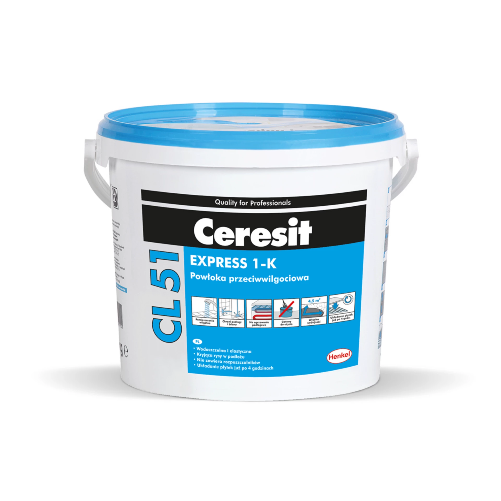 Ceresit Cl51 Στεγανοποίηση ενός συστατικού κάτω από πλακίδια 5kg