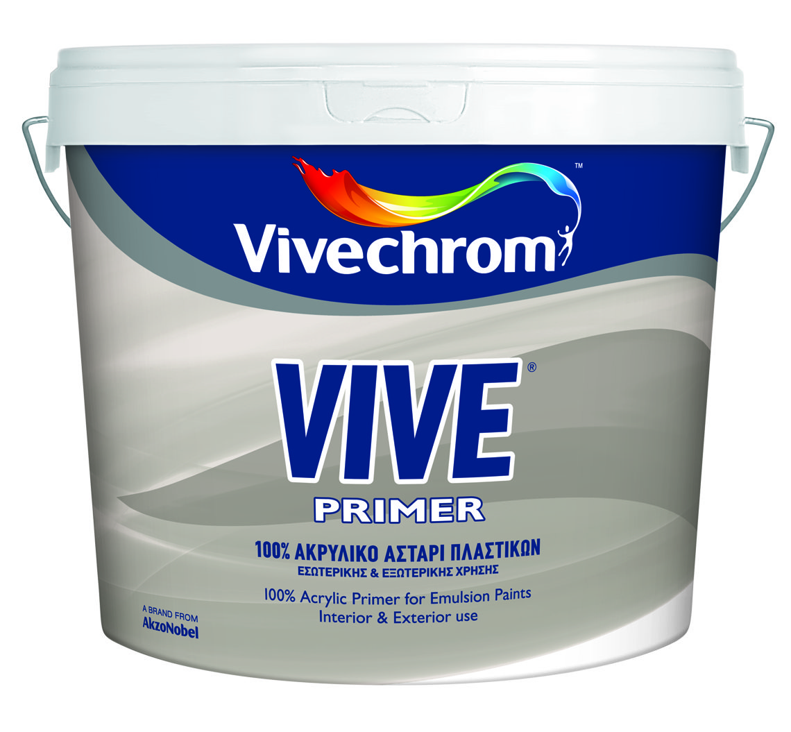 Vivechrom Vive Primer Acrylic Υπόστρωμα - 10+1L