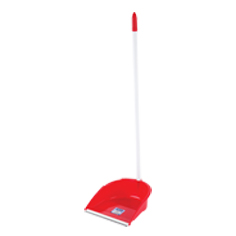 DUST PAN WITH RUBBER AND HANDLE