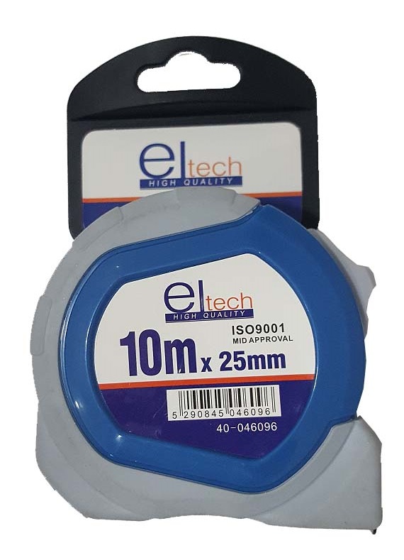 Eltech Measure Tape 10mx25mm