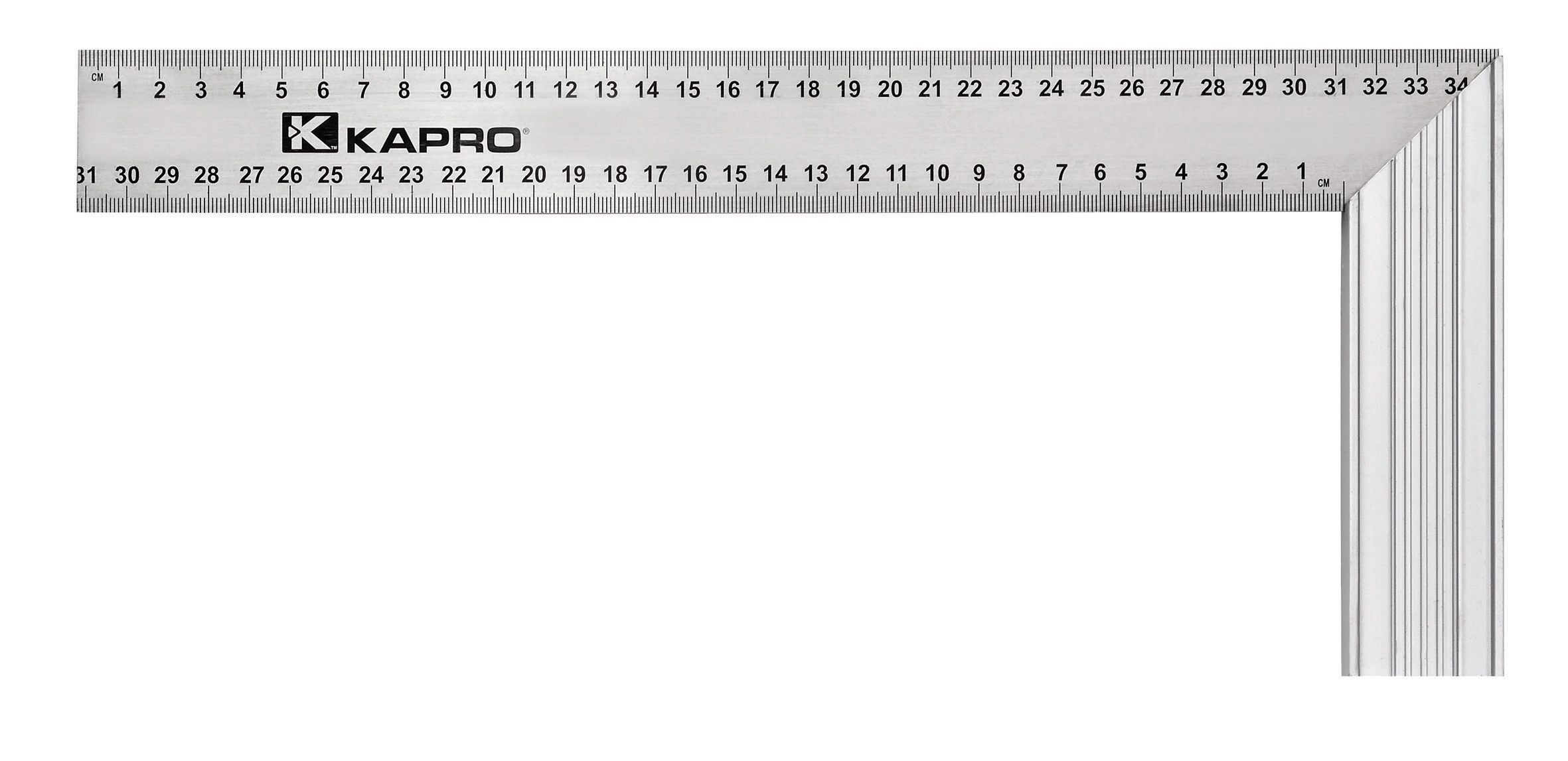 Kapro Nickel Χάρακας Με Γωνία 35cm