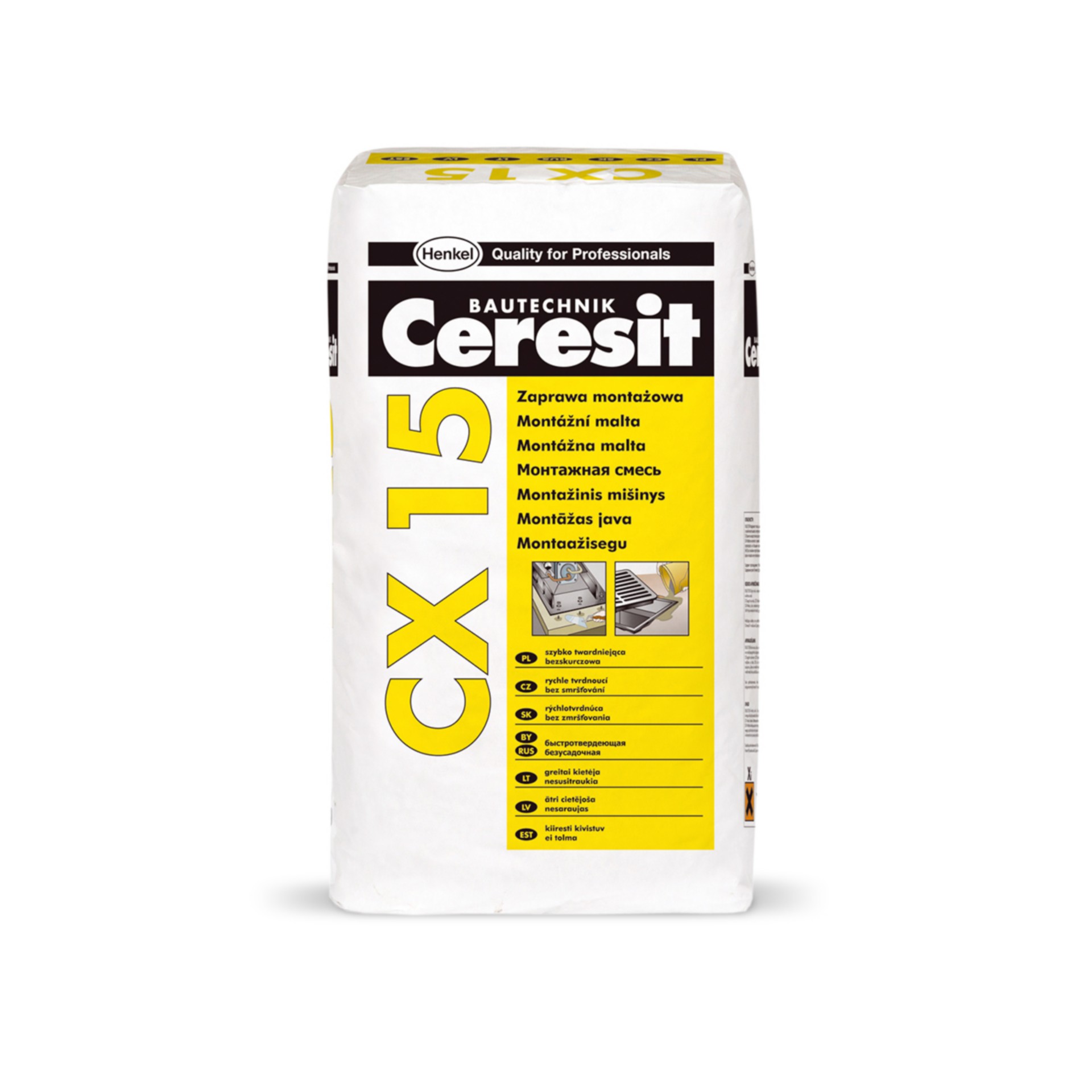 Ceresit CX15 Strong. Grouting mortar 25Kg