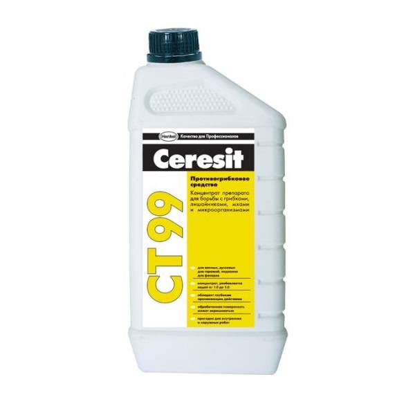 Ceresit CT99 Συμπυκνωμένο Αντιμουχλικό Υγρό Καθαρισμού 1L
