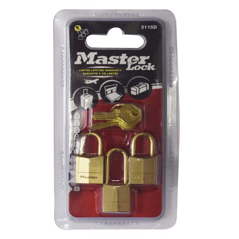 Masterlock Κλειδαριά Ασφαλείας 15X3 3115D