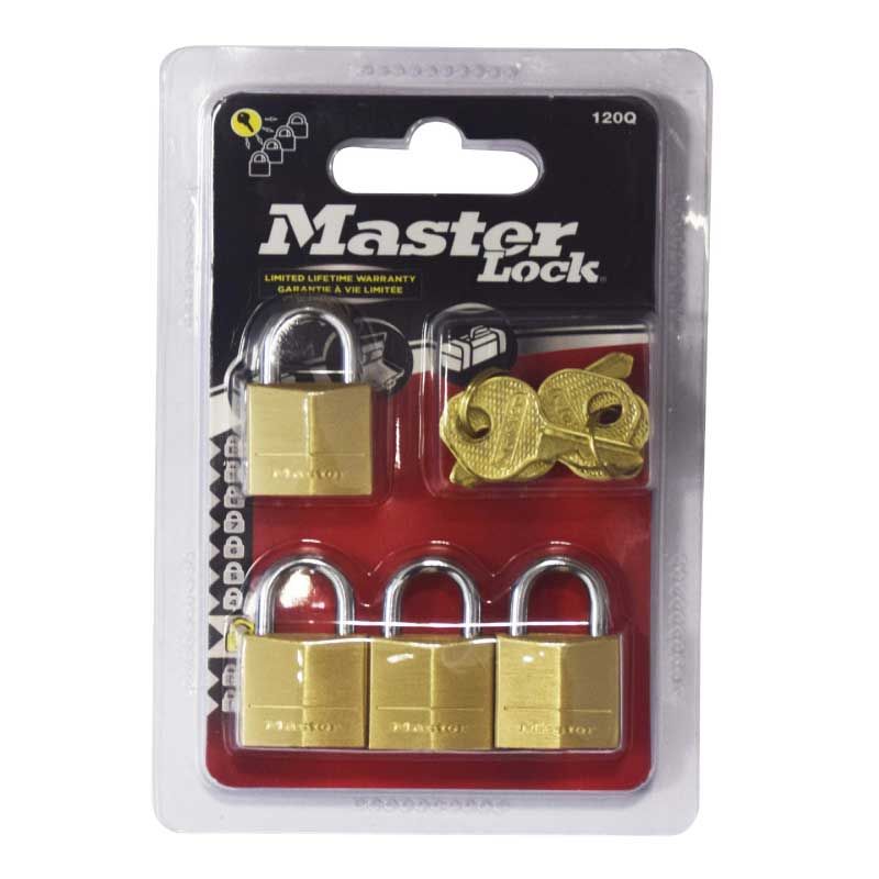 Masterlock Κλειδαριά Ασφαλείας  20X4 120EURT