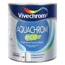 Vivechrom Aquachrome Λευκό Gloss Οικολογική Ριπολίνη Νερού 2.5L