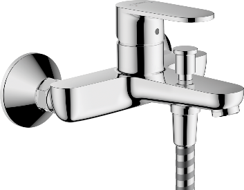 Hansgrohe Vernis Signle Μixer for exposed installation with 2flow rate