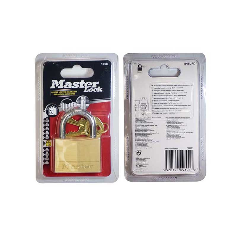 Masterlock Κλειδαριά Ασφαλείας 50MM 150D