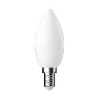 Tungsram Λαμπα Led Δροσερό Λευκό Σχήμα Κερίου 4.5W 865 E14 FROSTED
