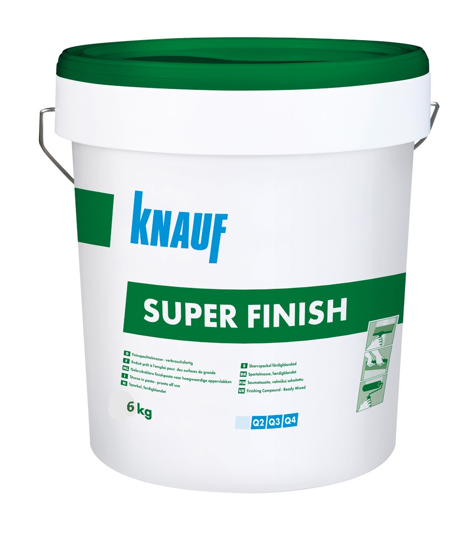 Knauf Super Finish Στόκος Έτοιμο Προς Χρήση 6kg