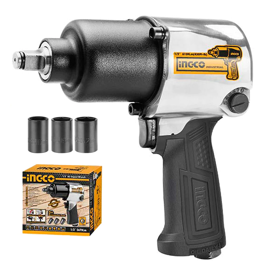 Ingco Air Impact Wrench 1/2