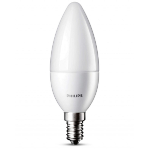 Philips-Core Pro Led Λάμπα Σχήμα Κερί 5W 470lm E14 230V 4000K Ουδέτερο Λευκό