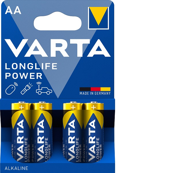 Varta Longlife Power 4 AA Αλκαλικές Μπαταρίες