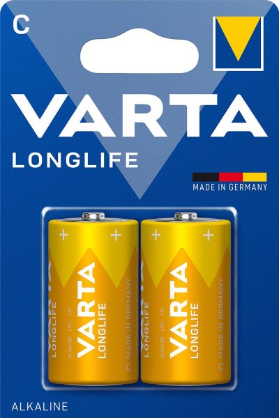 Varta Longlife 2 C  Αλκαλικές Μπαταρίες