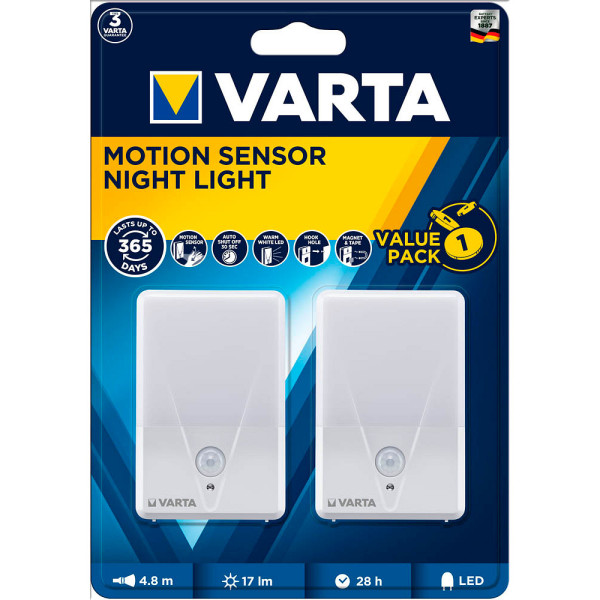 Varta Motion Sensor Night Light 3AAA TWINP VA
