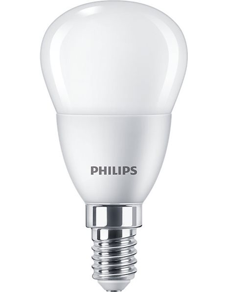 Philips-Led Lamp Round/Globe 7W 830lm E27 840 Cool White