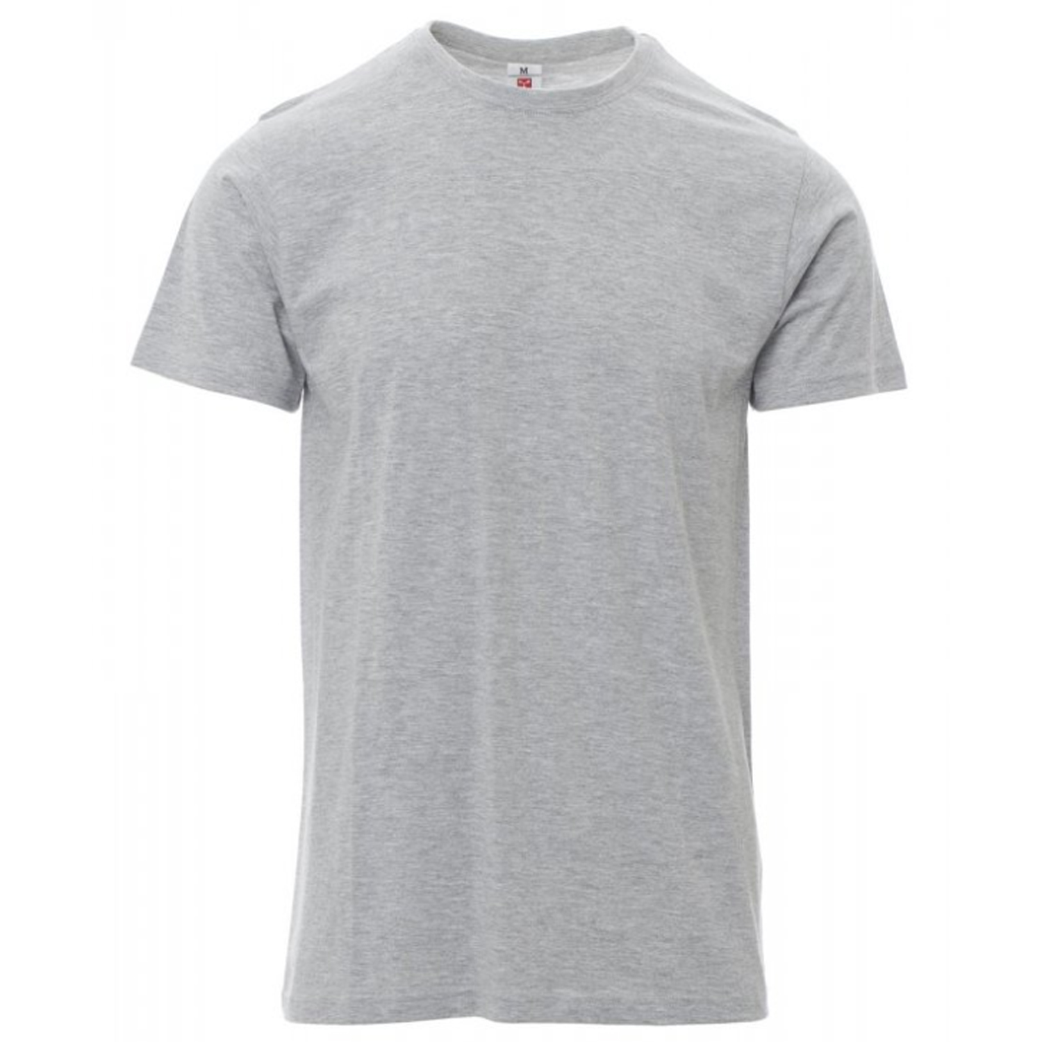 Print T-shirt Melange Grey Size M