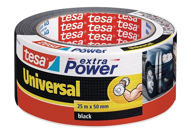 Tesa Φασματινη Ταινία Επισκευών Πολύ Ισχυρή Μαύρη 50mmx25m