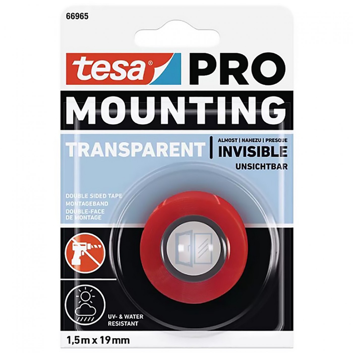 TESA DOUBLE-FACE TESAFIX PROFESSIONAL 19mmx5metr