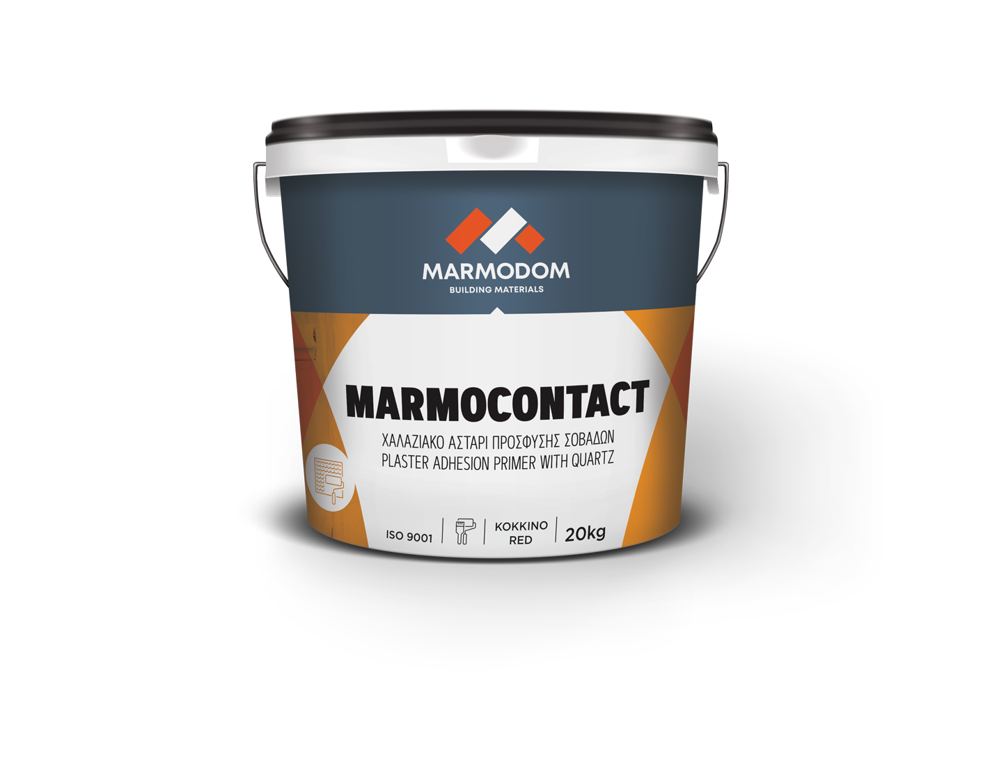 Marmodom MARMOCONTACT 20kg Χαλαζιακό αστάρι πρόσφυσης σοβάδων (Κόκκινο)