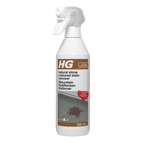 HG Natural Stone Coloured Stain Remover 500ml (P41)