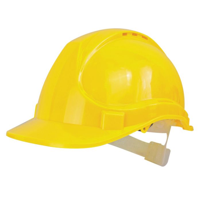 Eltech Protective Helmet with Adjustable Headband Yellow